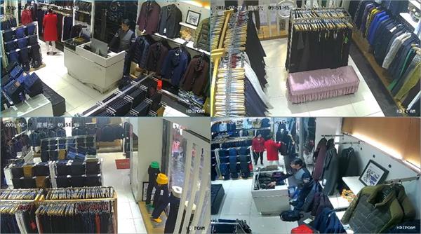 百斯盾男装监控