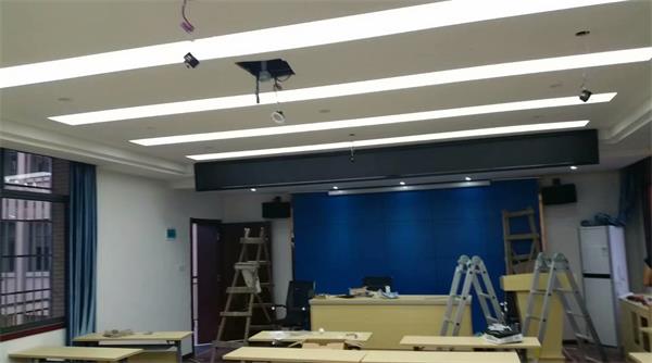 大冶市和平社区会议室LED电子屏