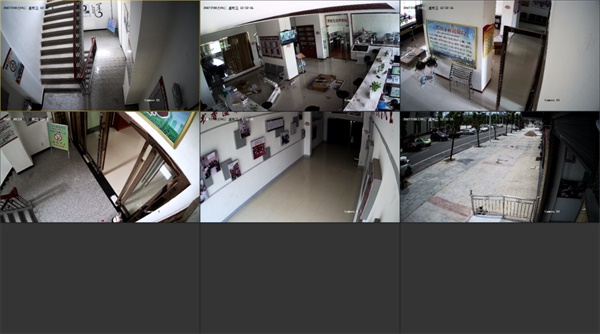 大冶市桥虹社区办公室监控