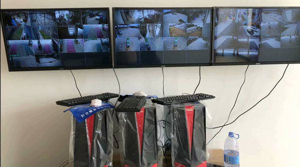 三台电脑当服务器看监控